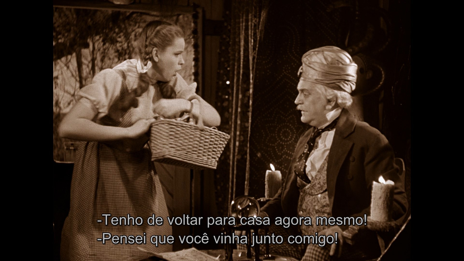 Cena do filme O Mágico de Oz