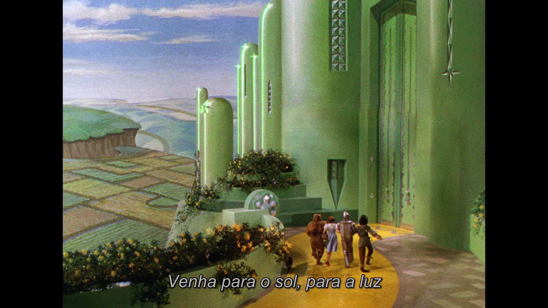 Cena do filme O Mágico de Oz